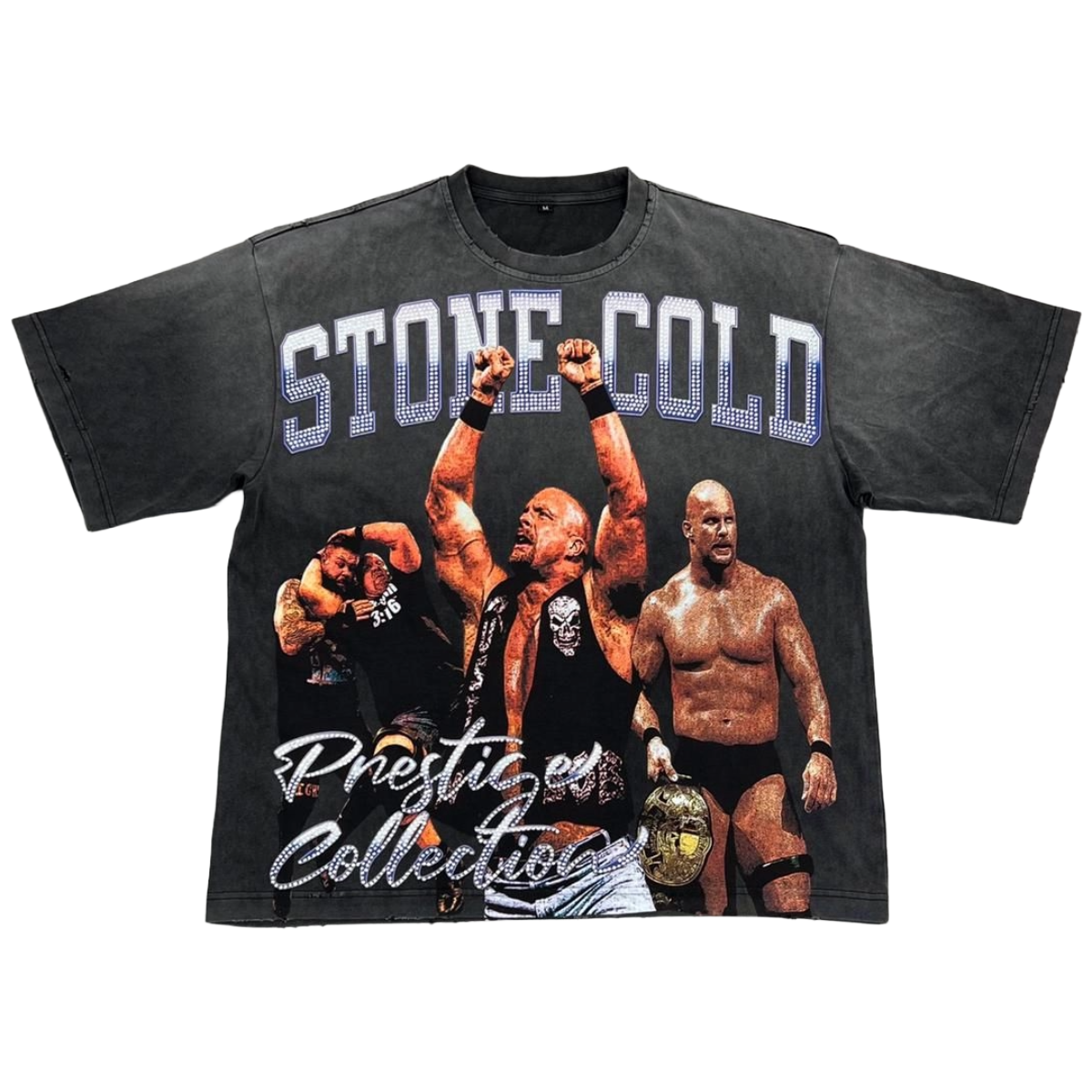 PRESTIGE 'STONE COLD' SS TEE (BLK)