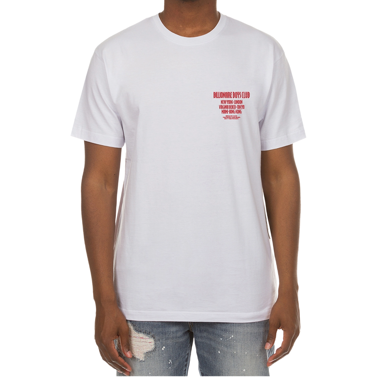BB OUTSIDE SS TEE (WHITE)