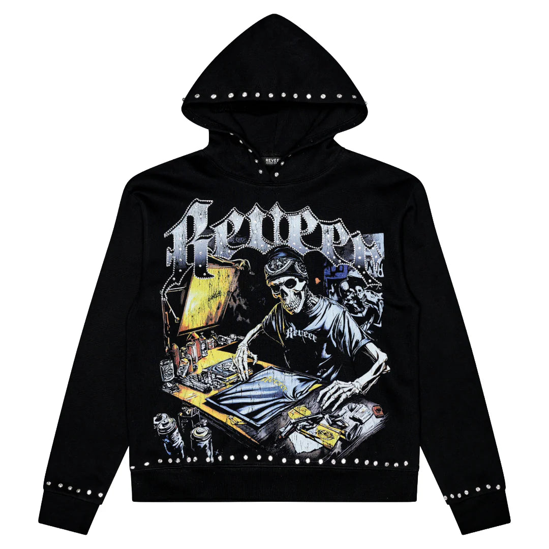 REVEER "NO DAYS OFF" HOODIE