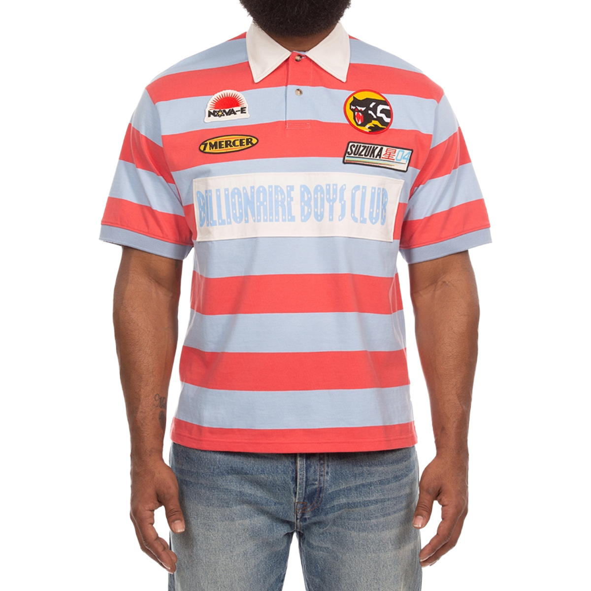 BB TRAILS SS KNIT (BLUE BELL)