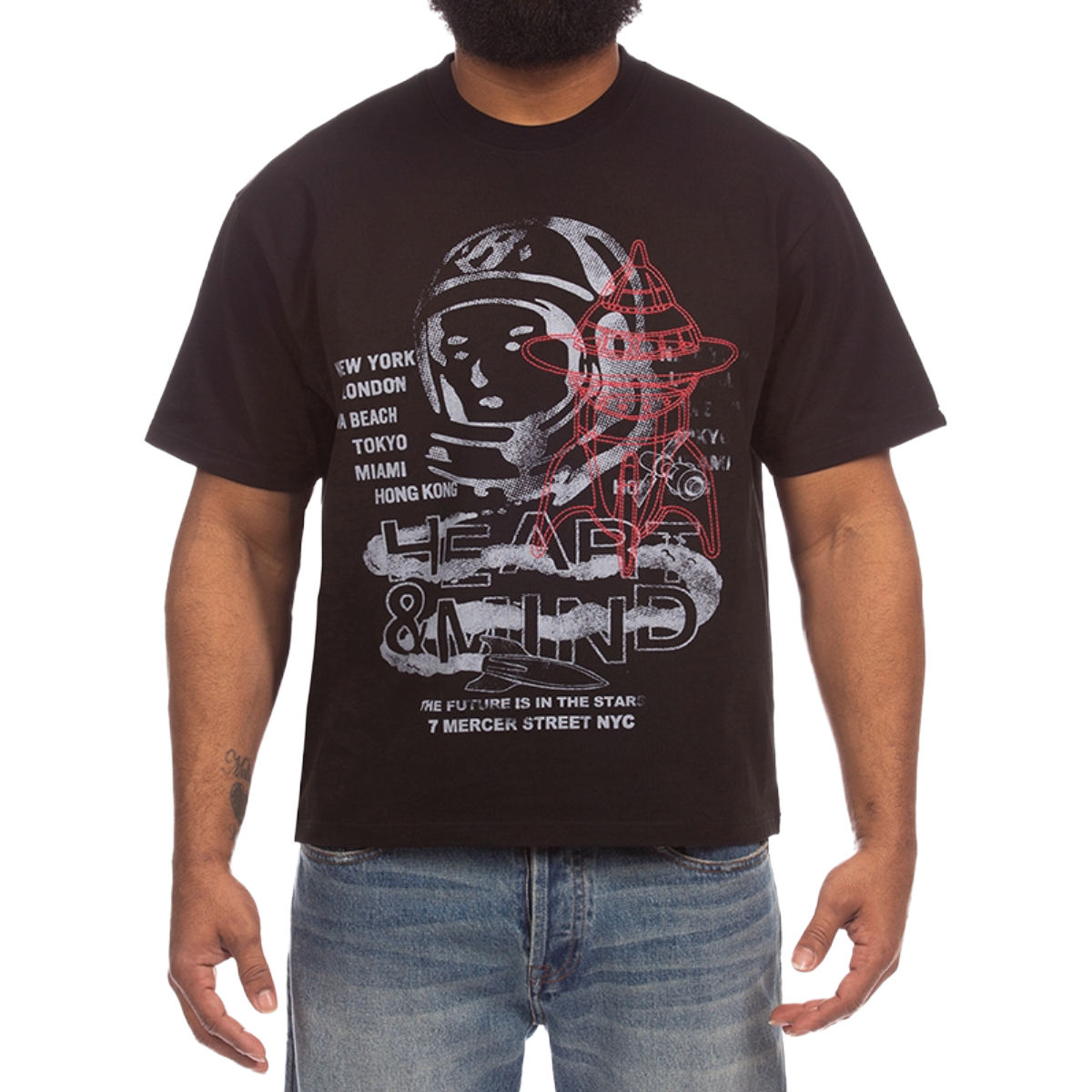 BB 'CALL NOW' SS TEE (BLK)