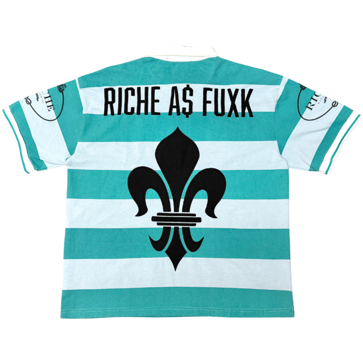VIERICHE 'RICH AS FUXX' SS POLO (BLUE)