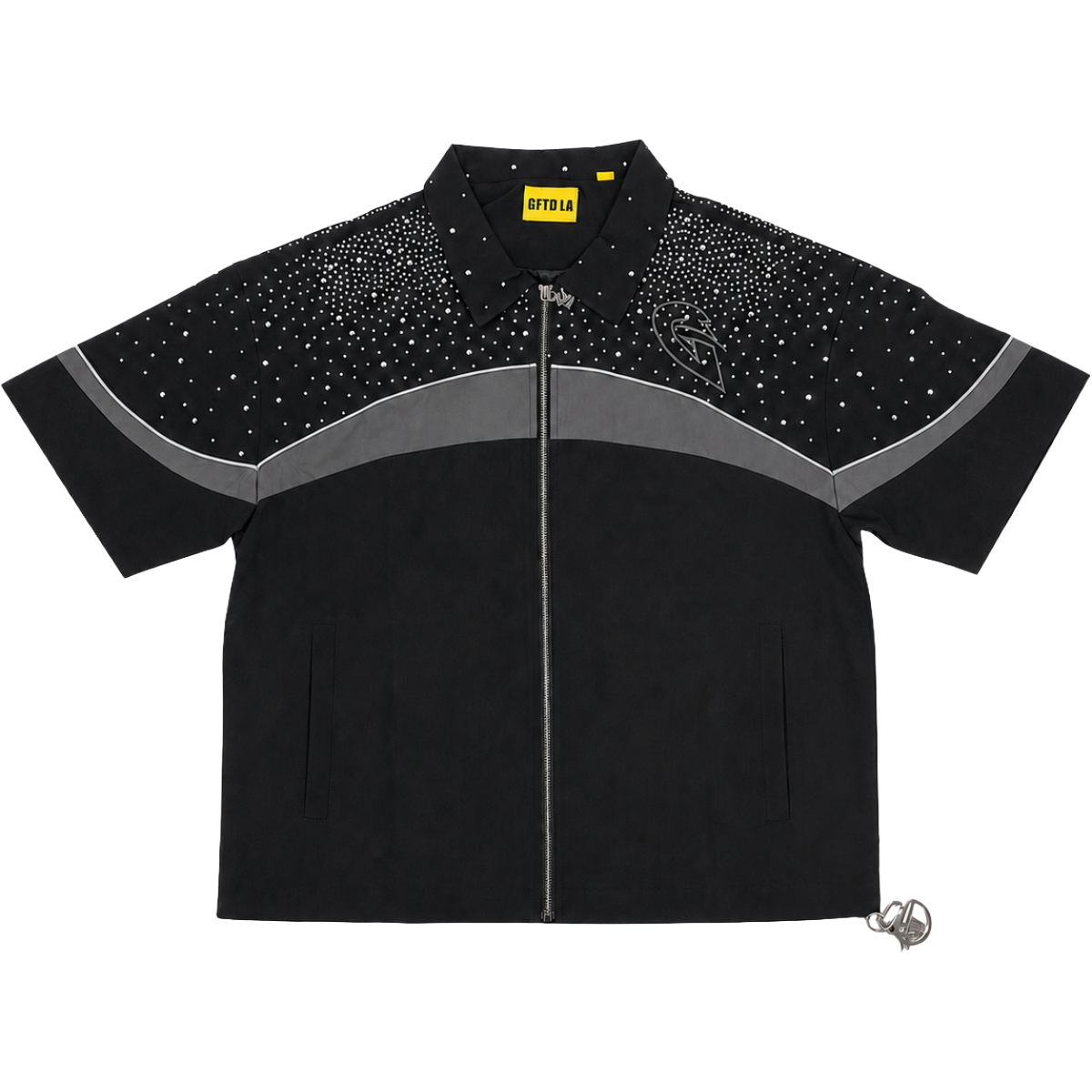 GFTD 'APEX' SS ZIP-UP (BLK)