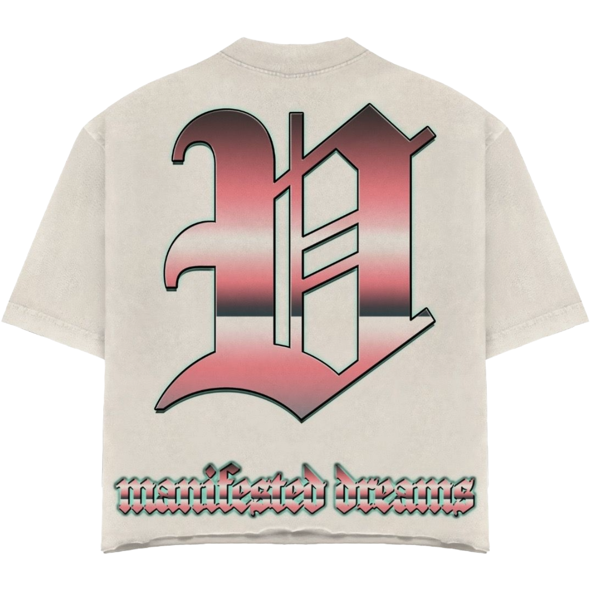 VTILTED 'HAZE' SS TEE (WHT)