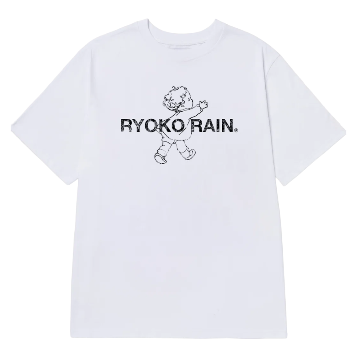 RR 'BUTTERFLY GARDEN' SS TEE (WHT)