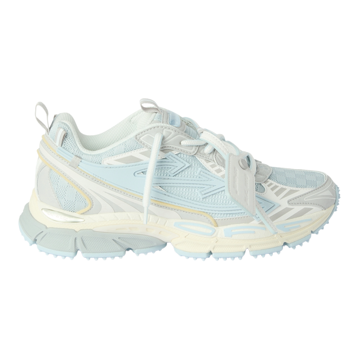 OFF-WHITE 'BE RIGHT BACK' (CRM/LT BLU)