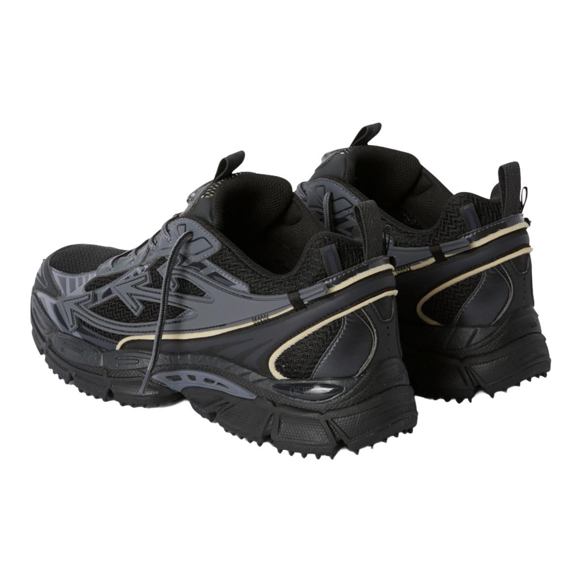 OFF-WHITE 'BE RIGHT BACK' (BLK/BLK)