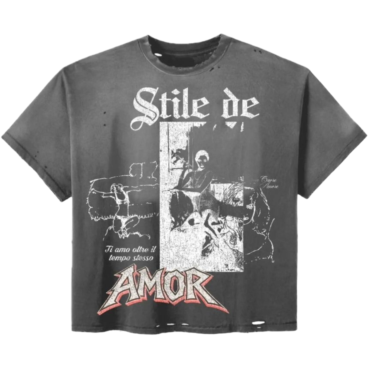 SDA 'STRESSO' SS TEE (GRY)