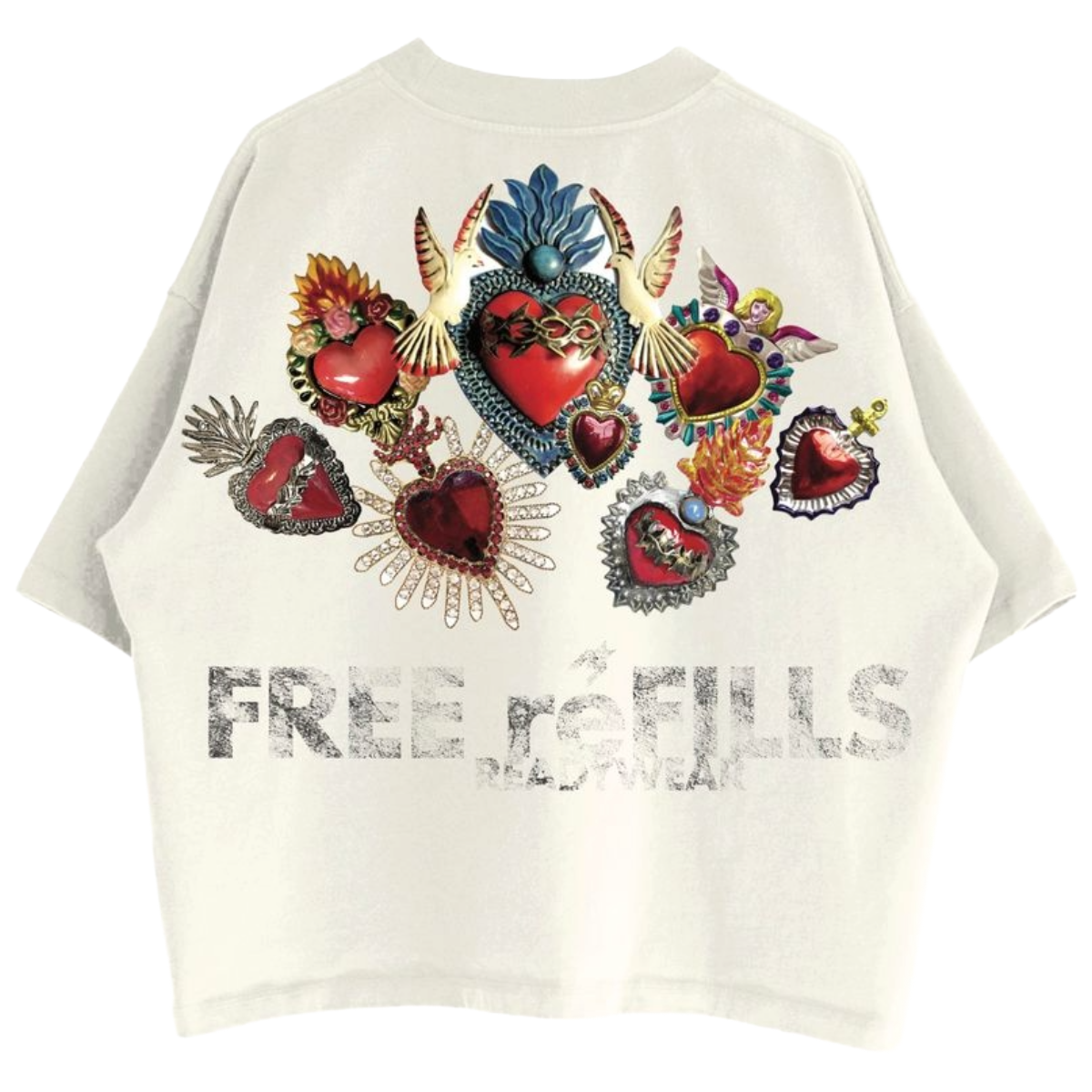 FR 'ADORN' SS TEE (CRM)
