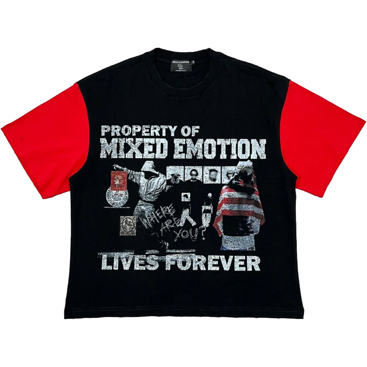 ME 'FRACTURE' SS TEE (BLK)