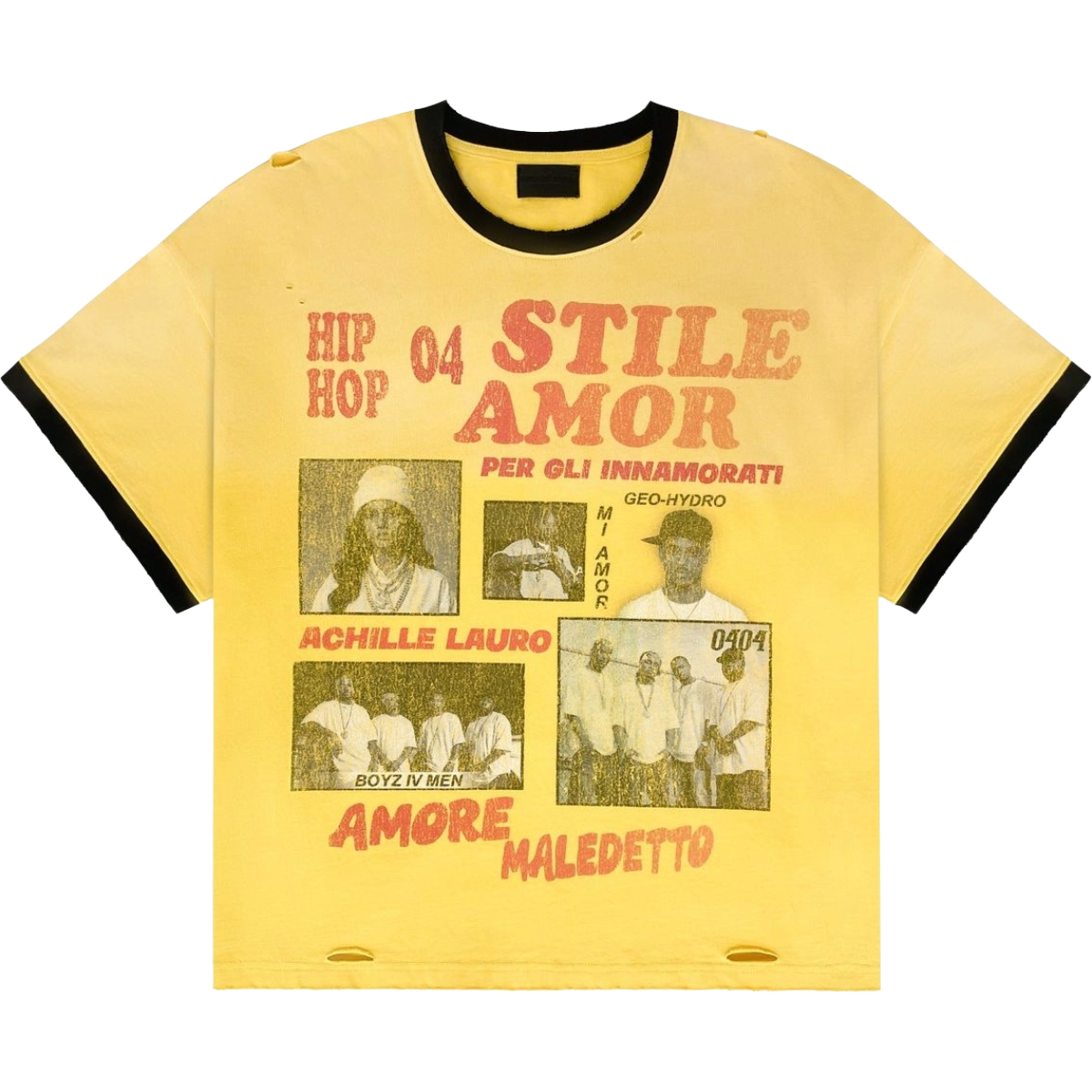 SDA 'POPOLARE' SS TEE (YLW)