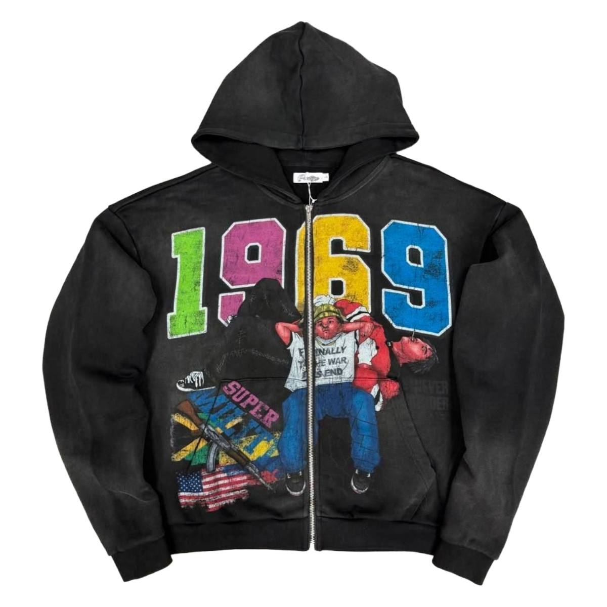 PRESTIGE 'WAR HAD ENDED' HOODIE (BLK)