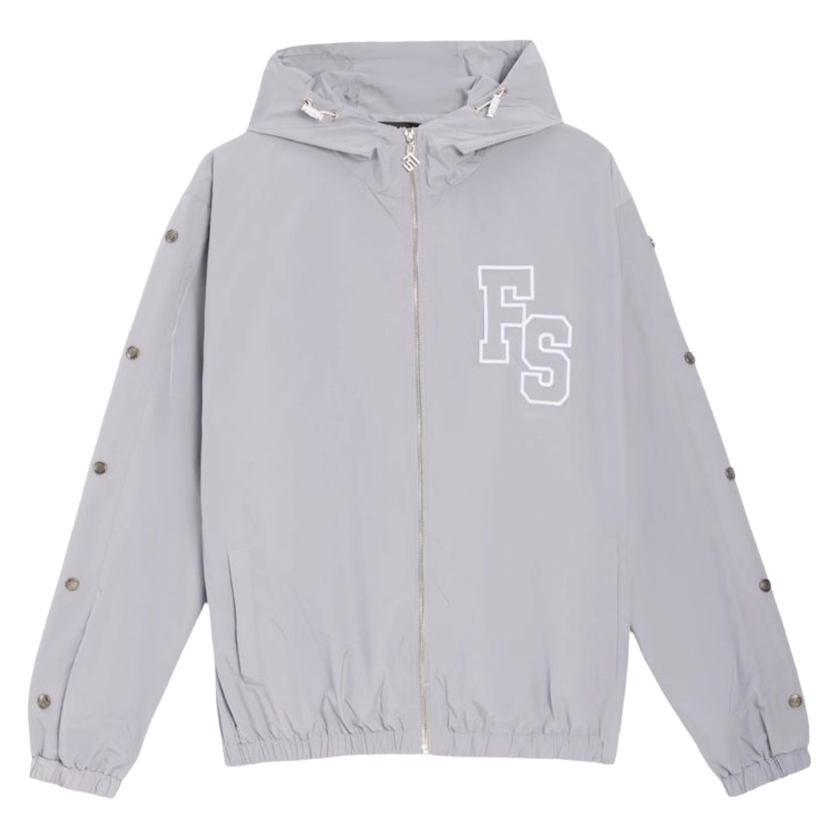 FS NYLON TRACK JACKET (GRY)