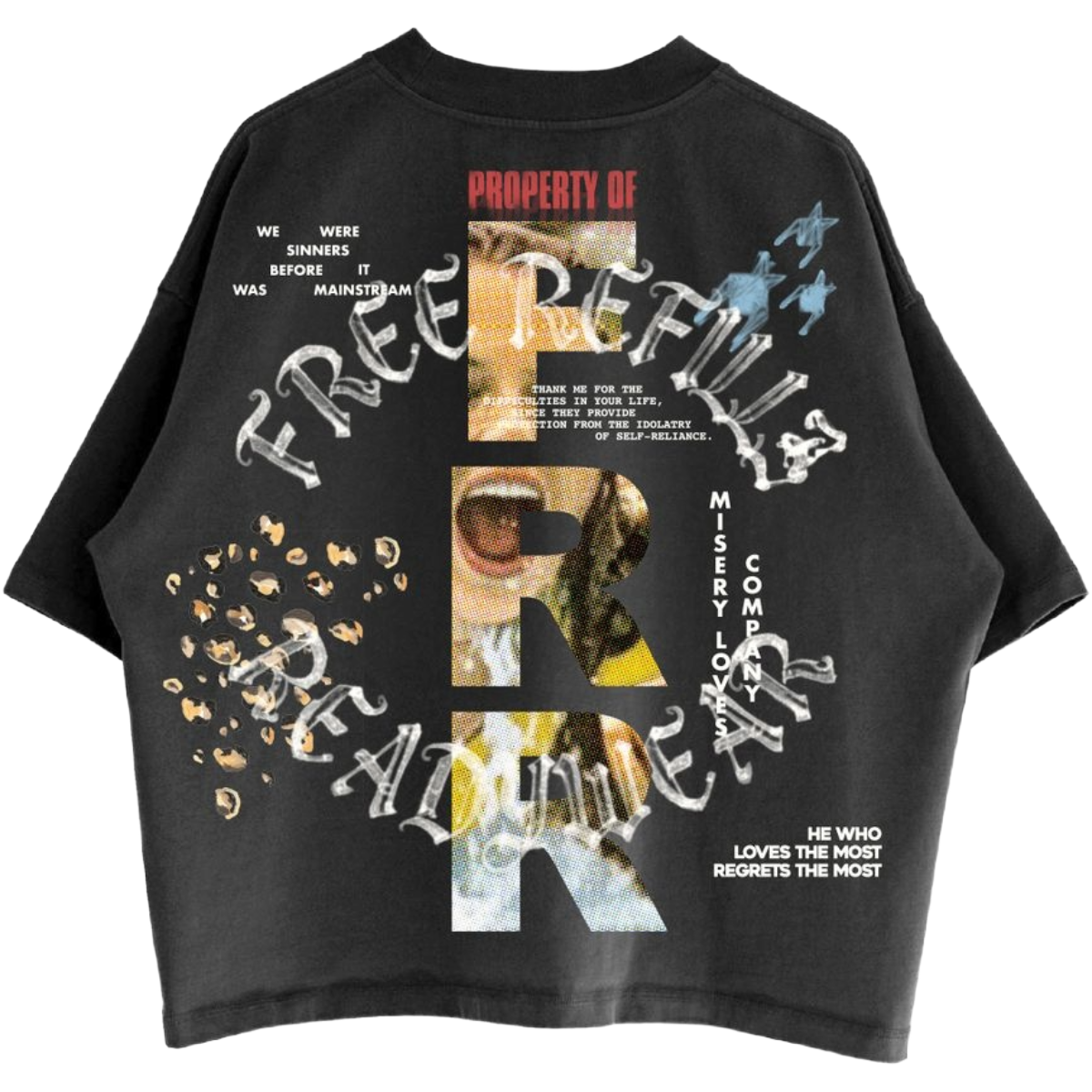 FR 'PROPERTY' SS TEE (BLK)