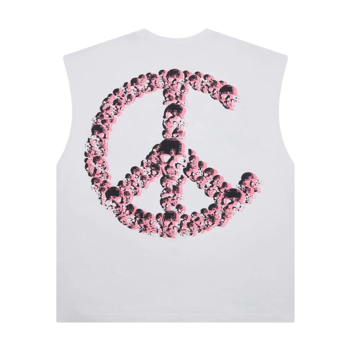 CAMPUS 'REAPER' SLEEVELESS TEE (WHT)