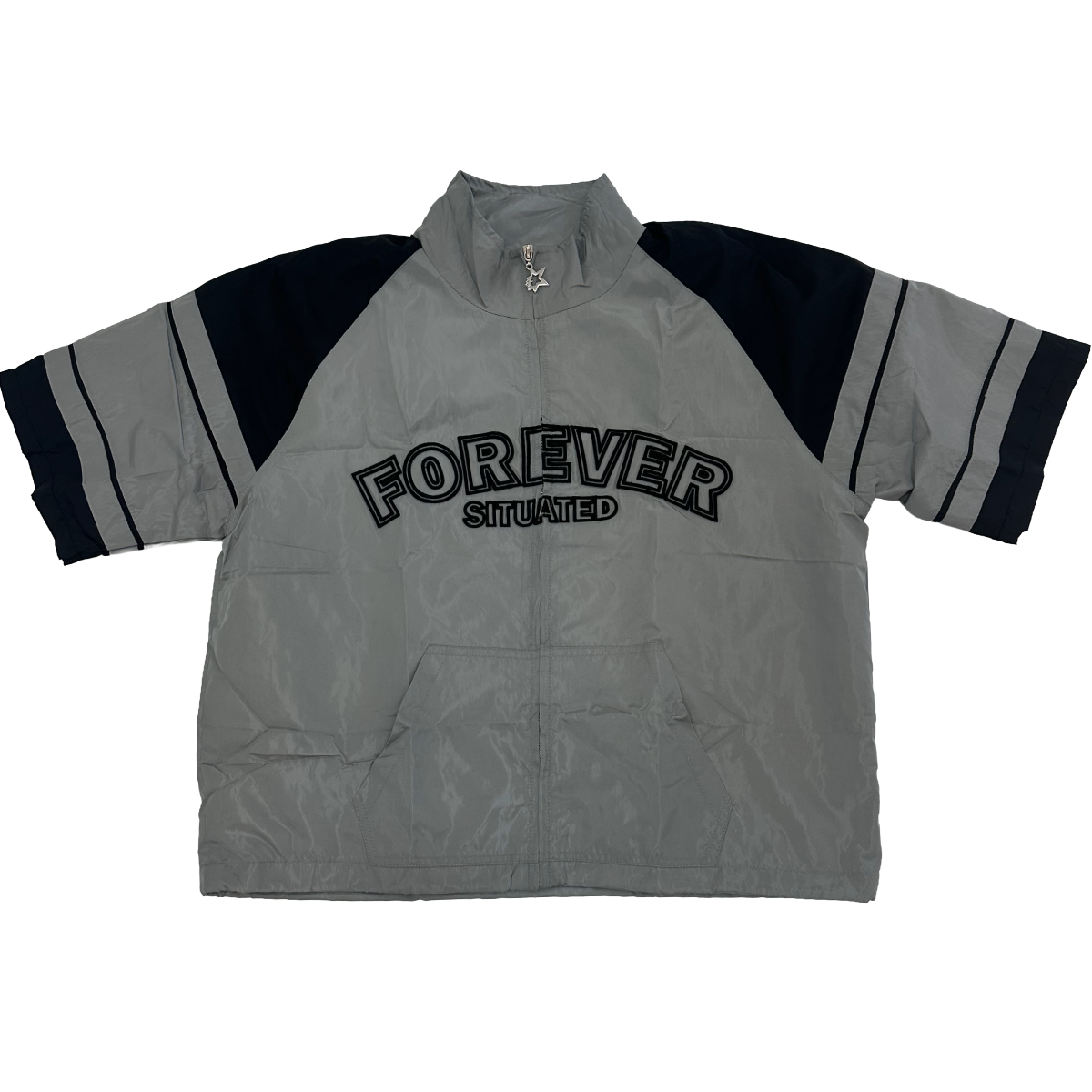 FS TRACK SS ZIP-UP (GRAY)
