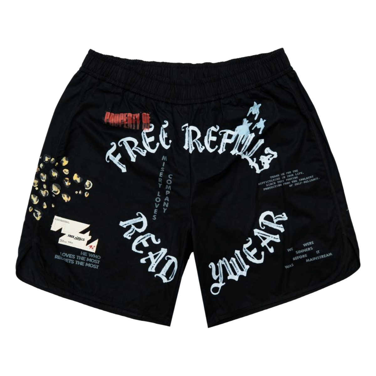 FR 'PROPERTY' SHORTS (BLK)