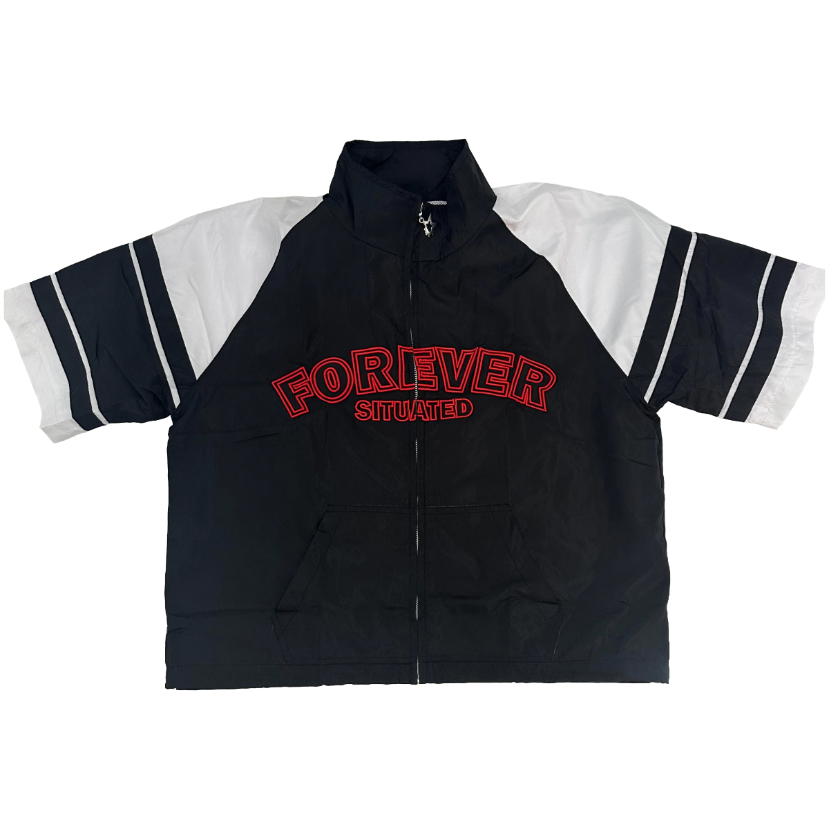 FS TRACK SS ZIP-UP (BLK/RED)