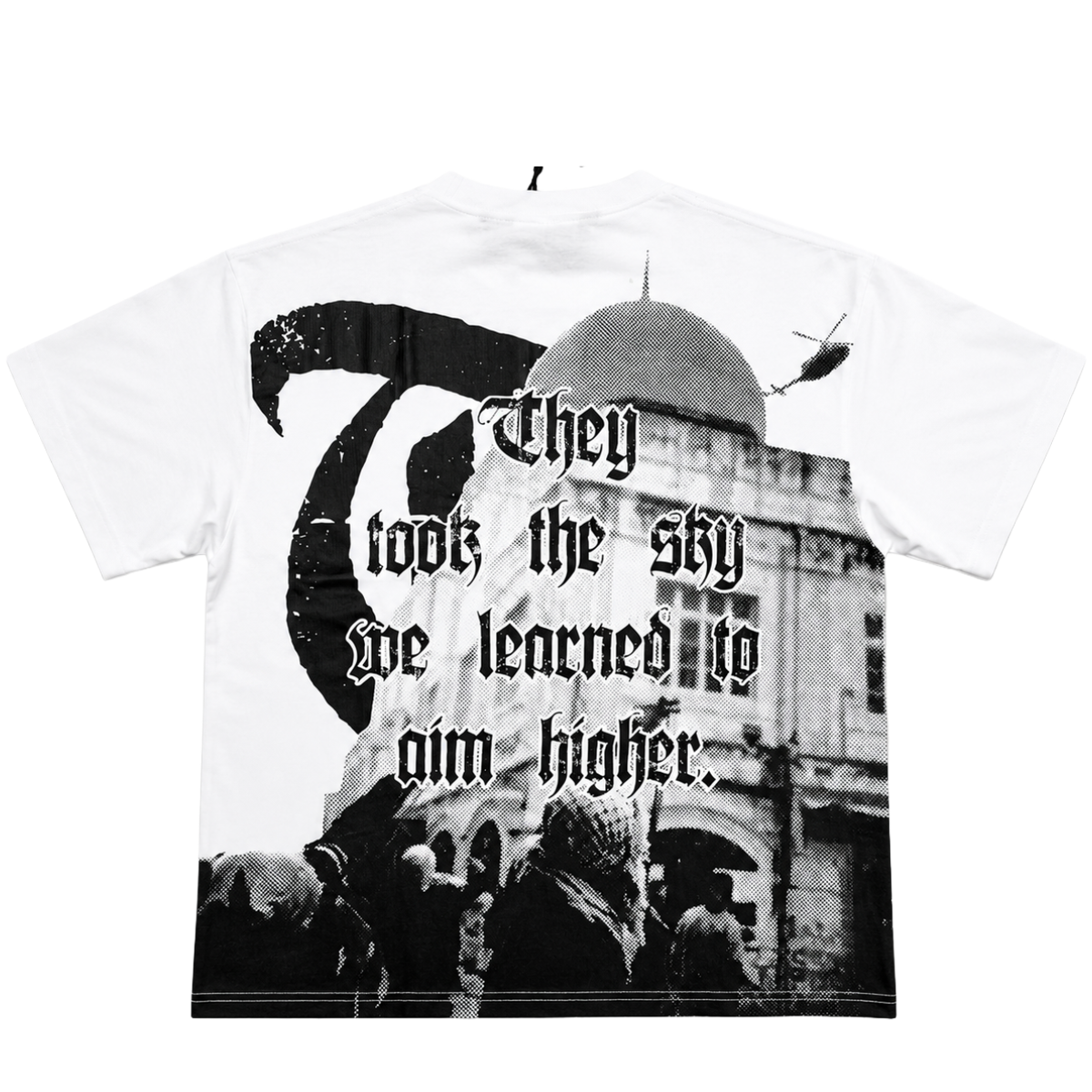 TRNCHS 'BEYOND REACH' SS TEE (WHT)