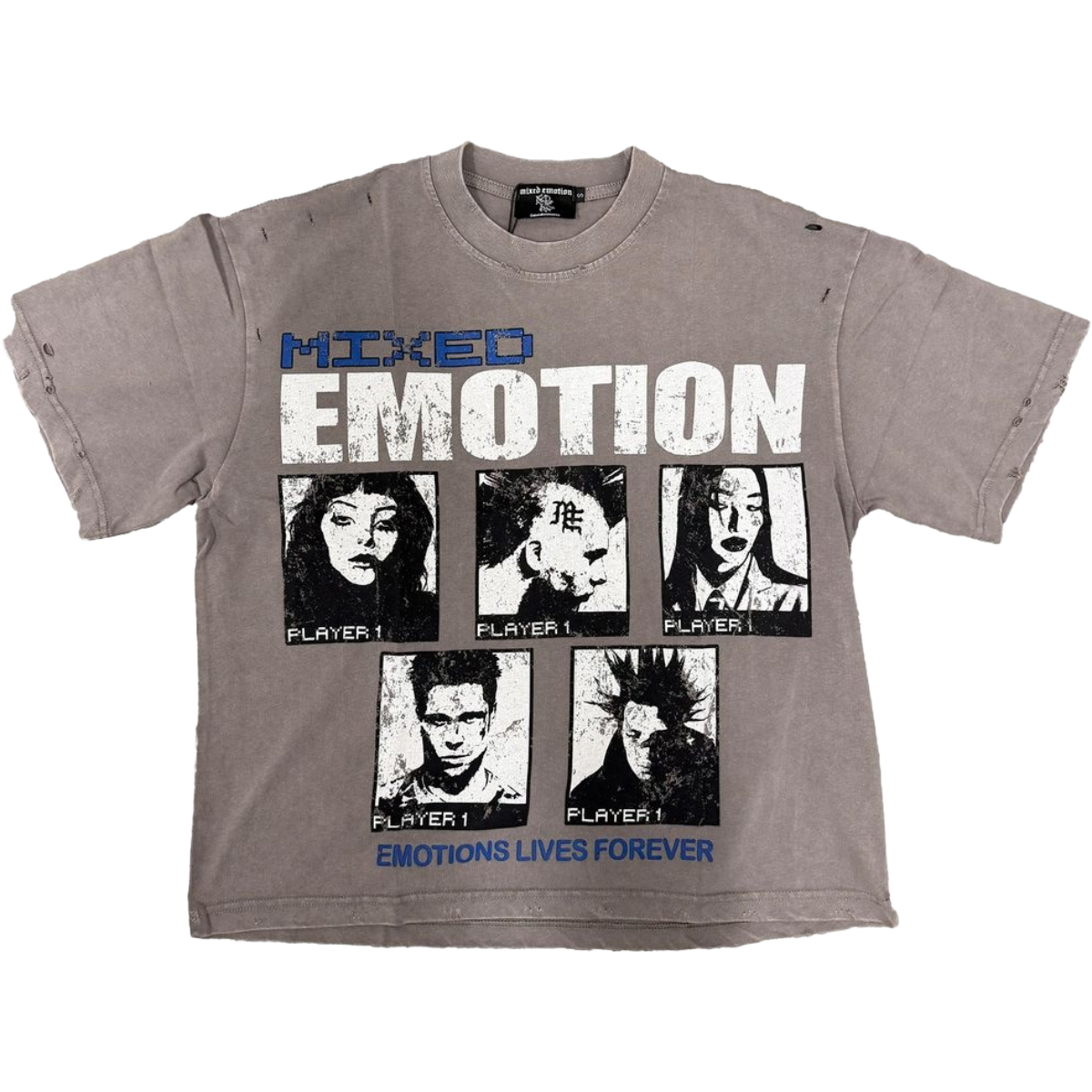 ME 'GALLERY' SS TEE (GRAY)