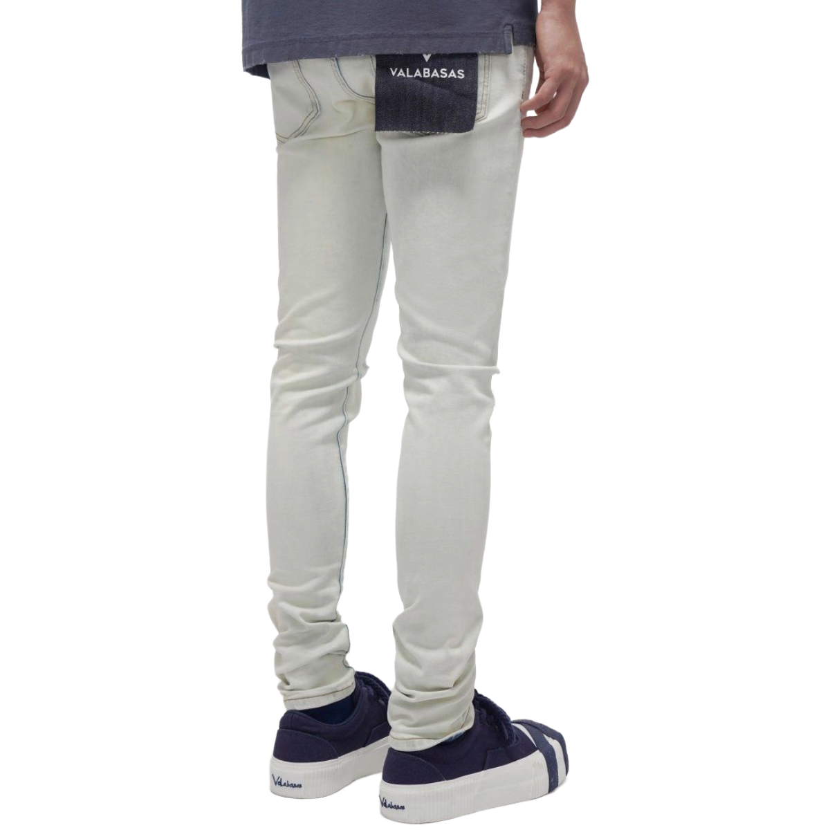 VALABASAS MR.CLEAN ARTIC BLUE SKINNY JEANS