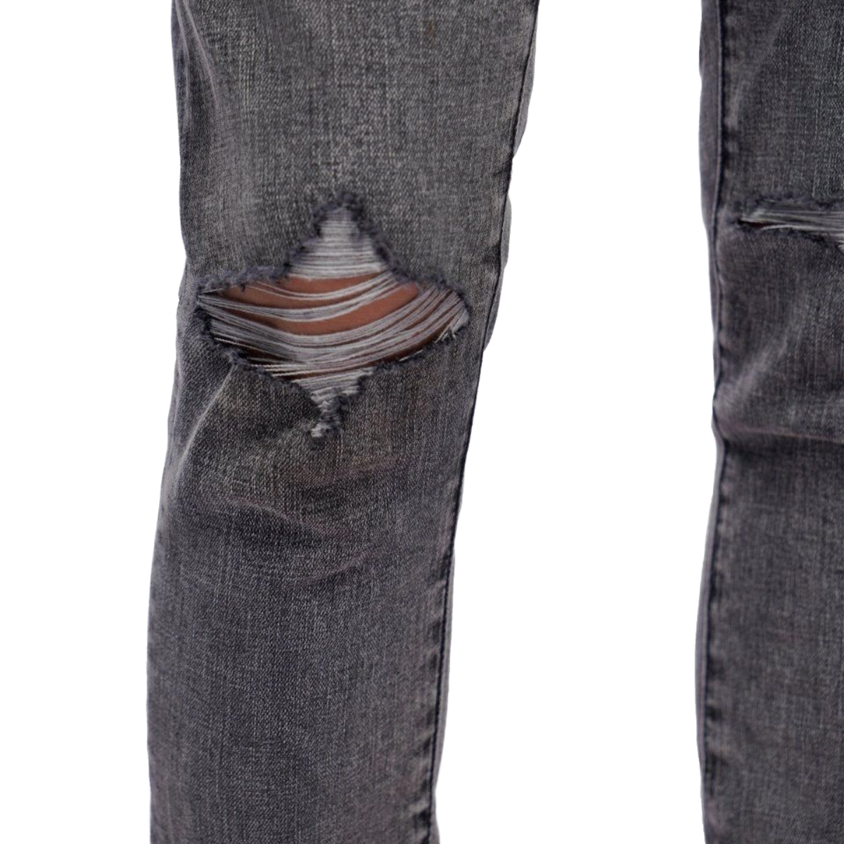 VALABASAS MR.CLEAN GREY SKINNY JEANS