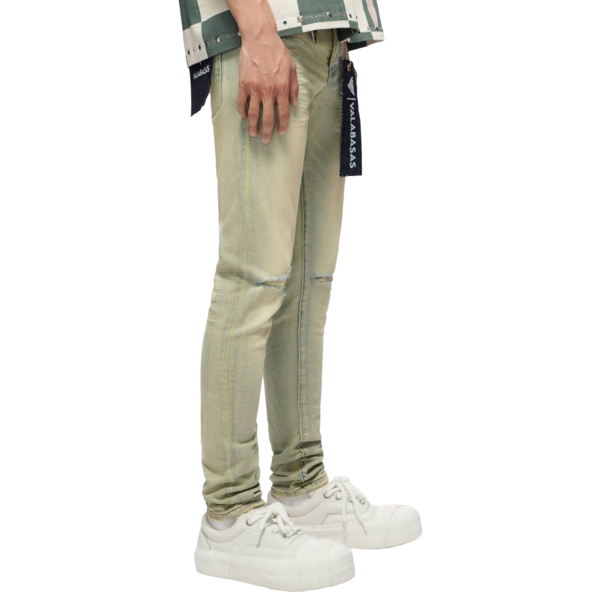 VALABASAS MR.CLEAN VINTAGE WASH SKINNY JEANS
