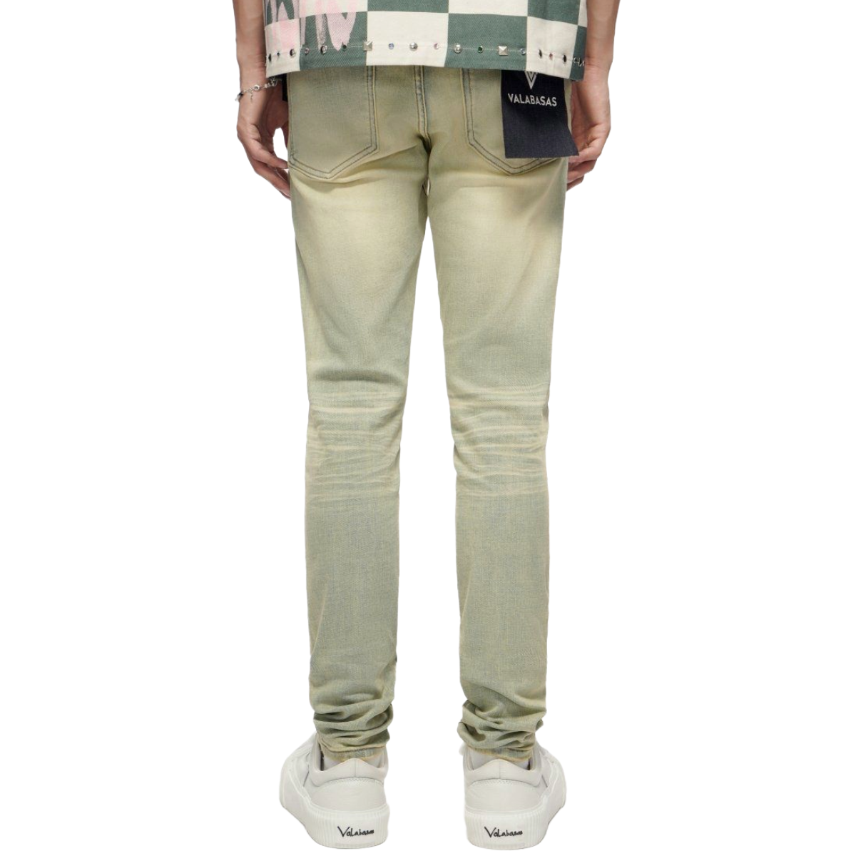 VALABASAS MR.CLEAN VINTAGE WASH SKINNY JEANS