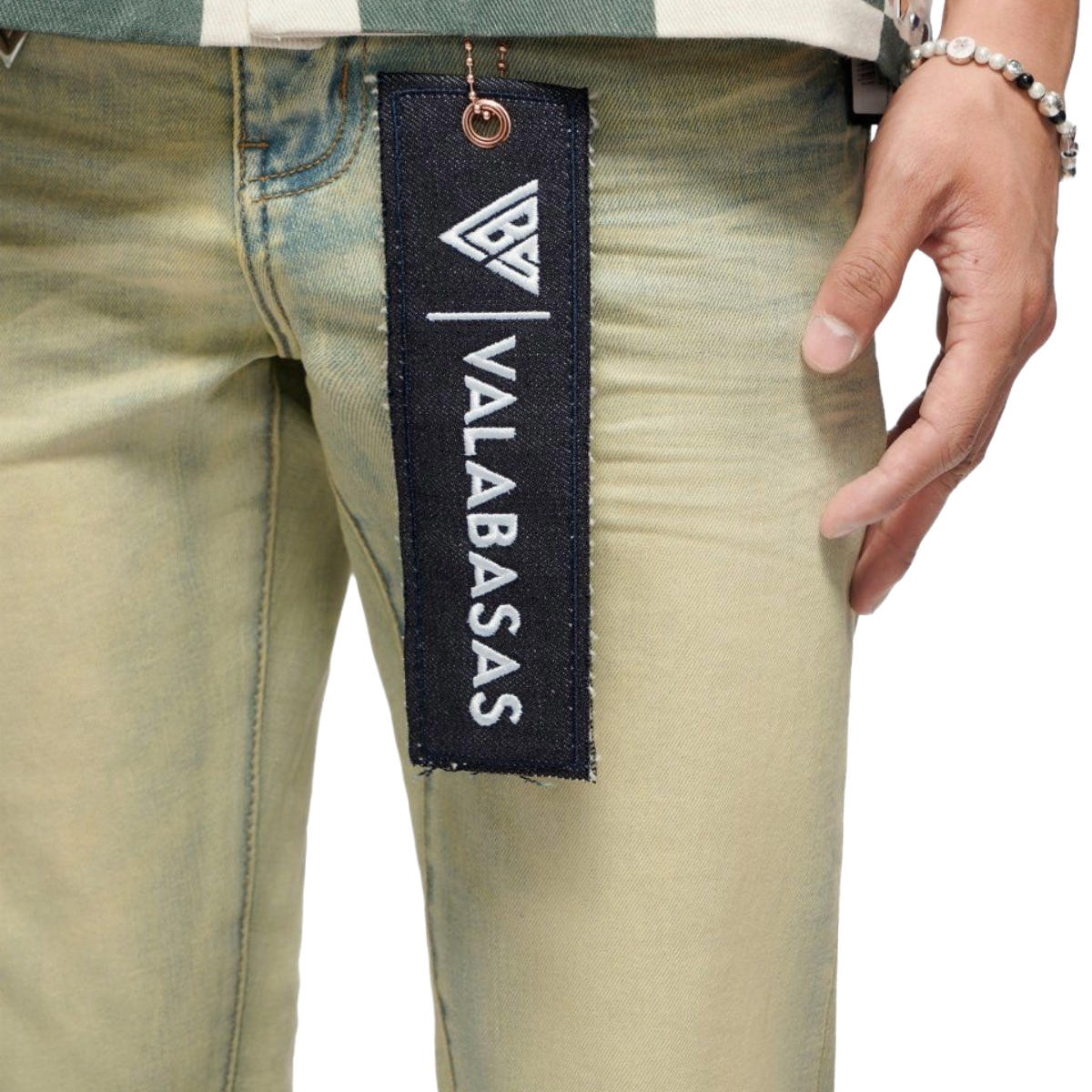 VALABASAS MR.CLEAN VINTAGE WASH SKINNY JEANS