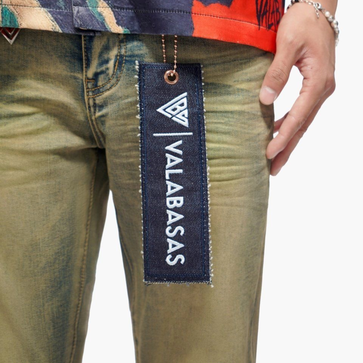 VALABASAS MR.CLEAN MEDIUM VINTAGE SKINNY JEANS