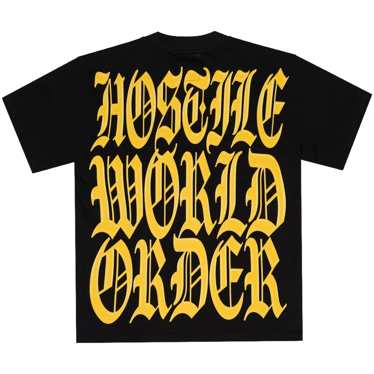XHOSTILE 'WORLD ORDER' SS TEE (BLK)