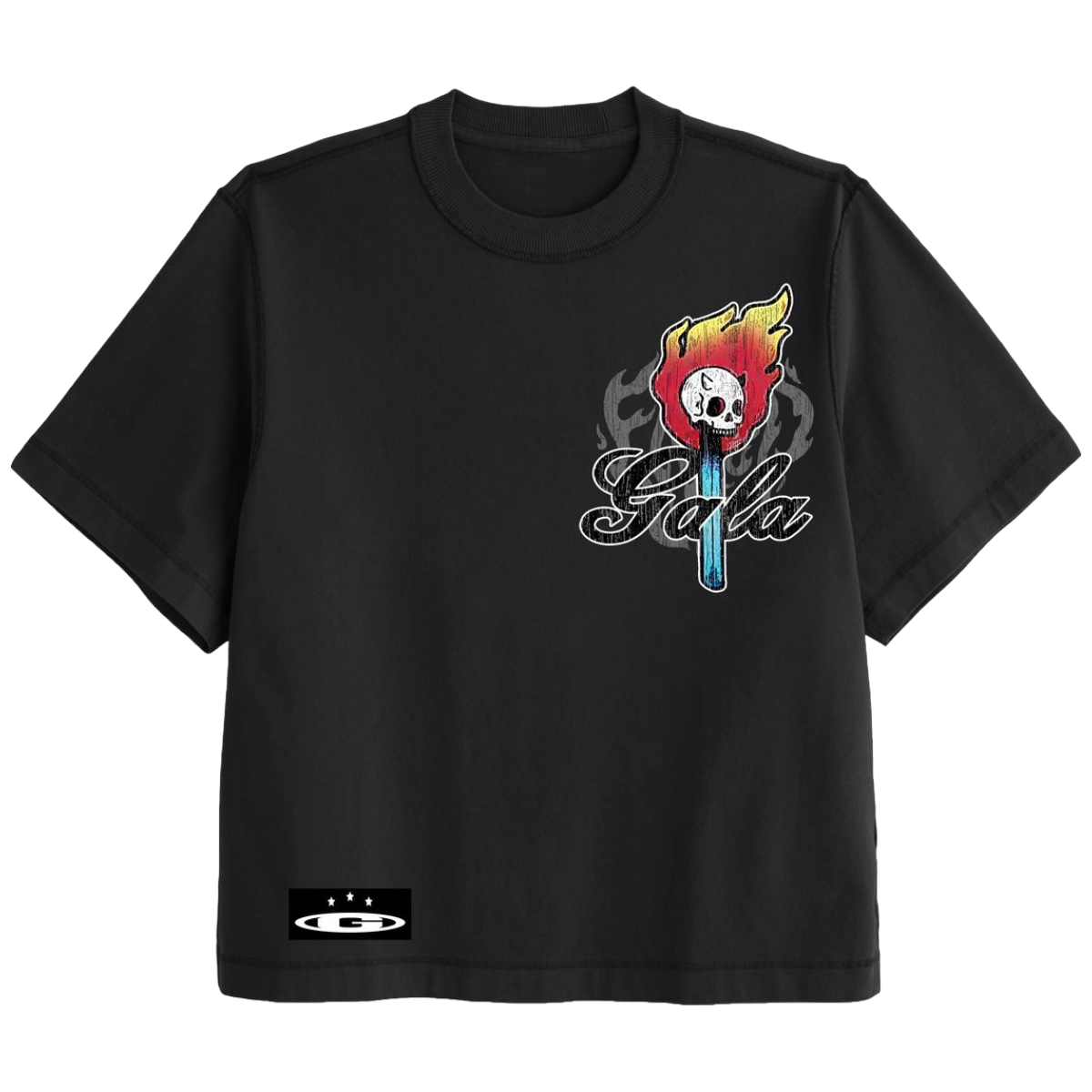 GALA 'VOICES' SS TEE (BLK)