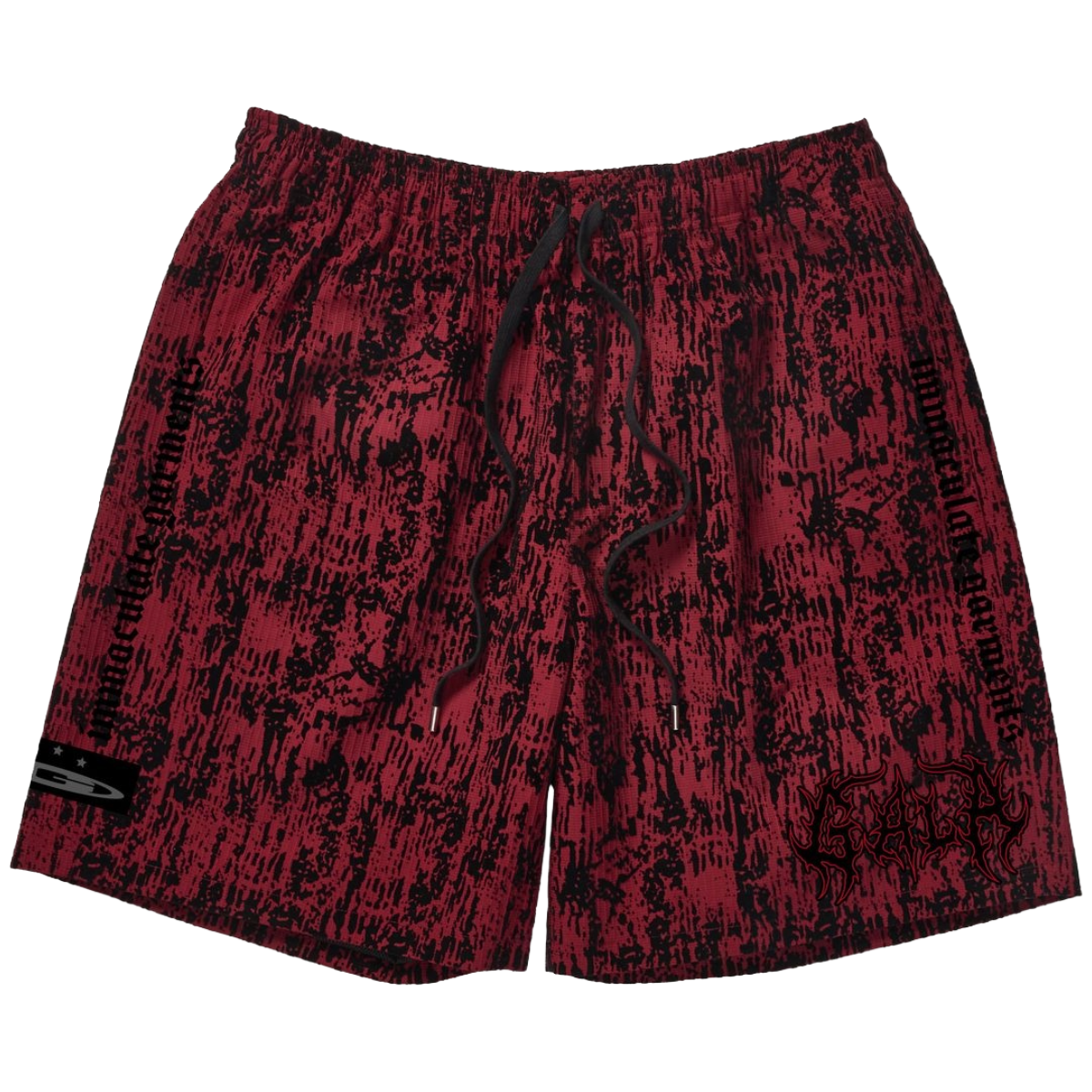 GALA 'DANTE' SHORTS (DRK RED)