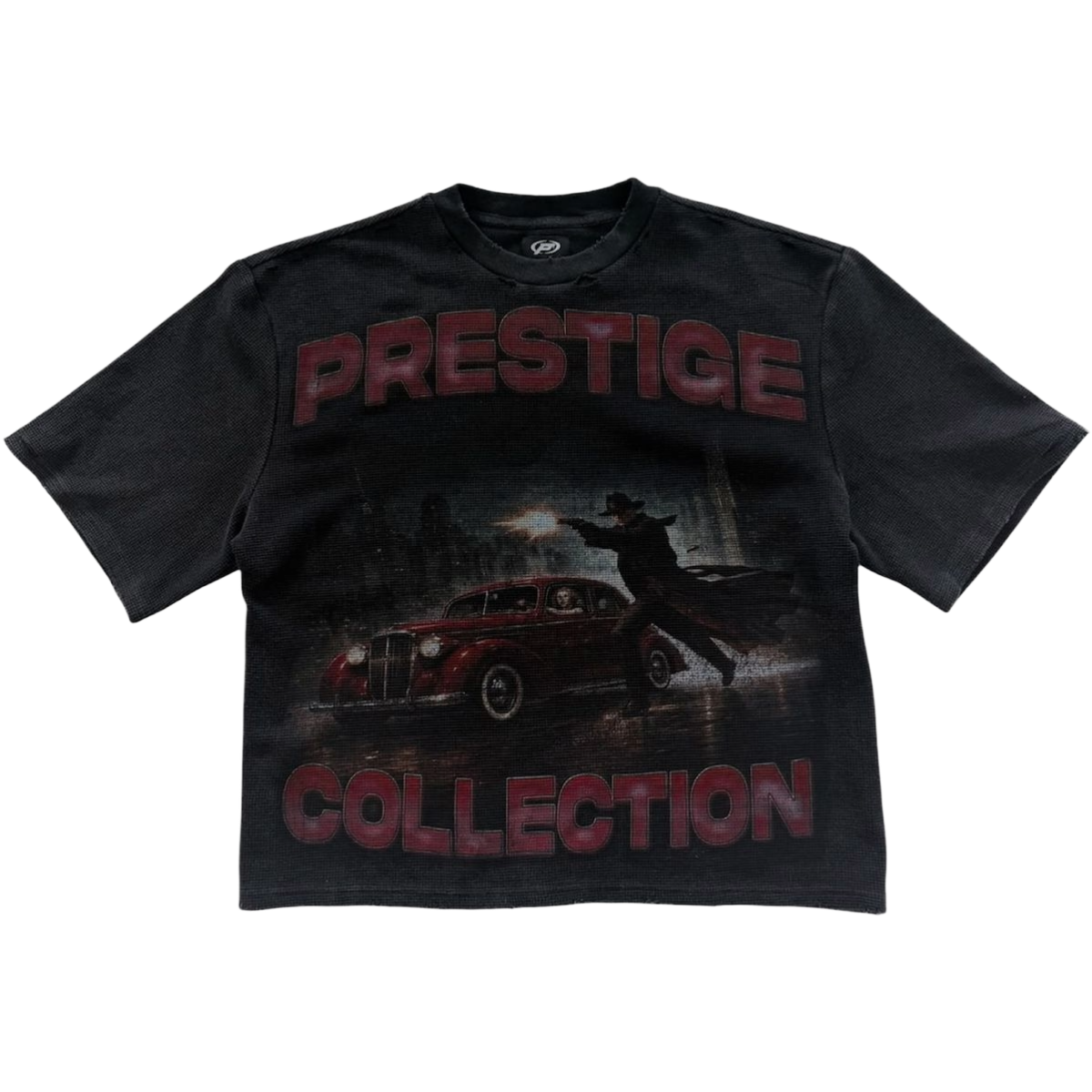 PRESTIGE 'MIDNIGHT HEIST' SS TEE (BLK)