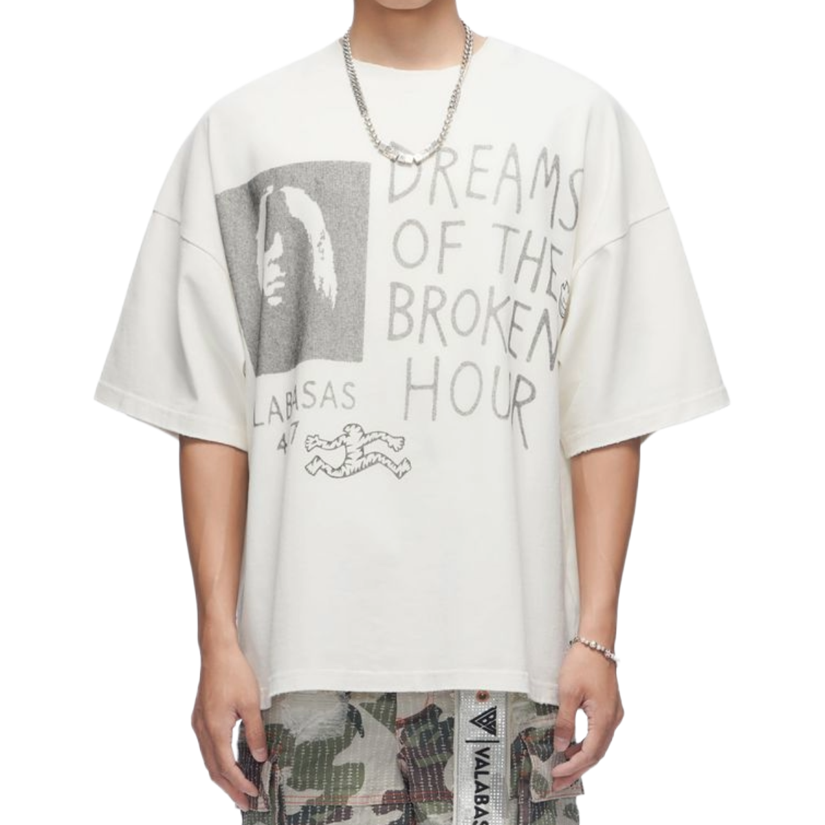 VALABASAS 'DARKEST HOUR' SS TEE (OFF WHT)