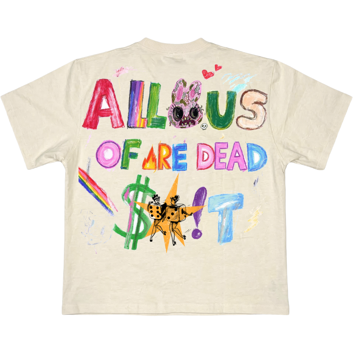 AH 'GAME OVER' SS TEE (CRM)