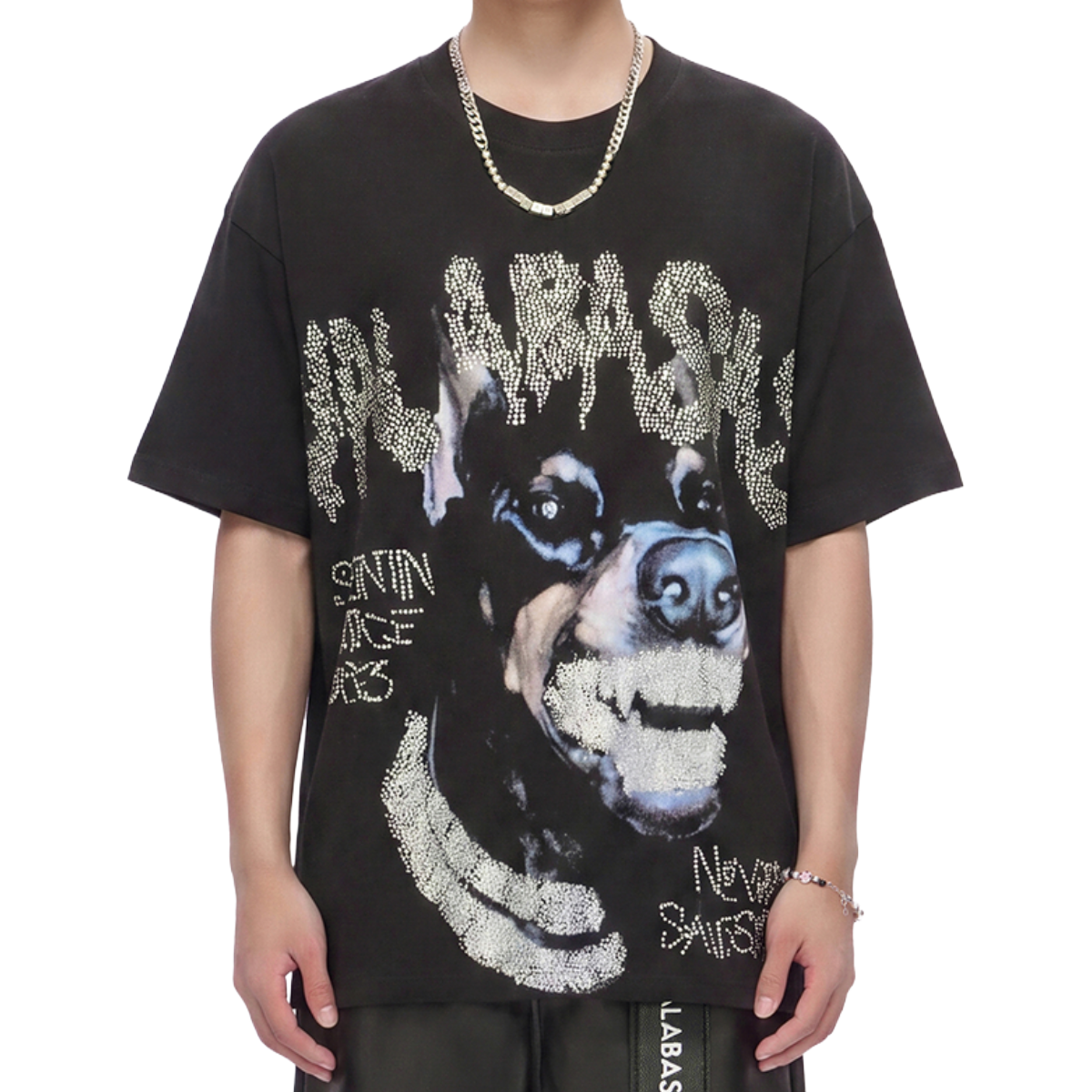 VALABASAS 'BLINDING' SS TEE (BLK)