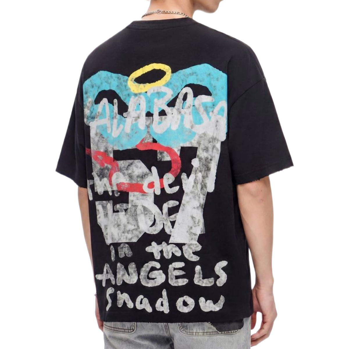 VALABASAS 'ANGEL' SS TEE (BLK)