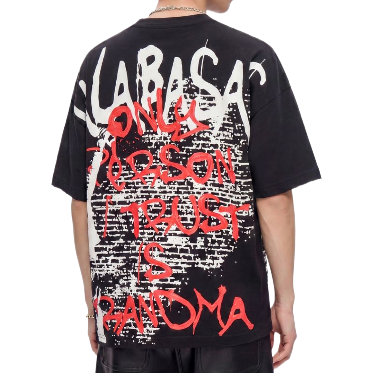 VALABASAS 'GRANNY' SS TEE (BLK)