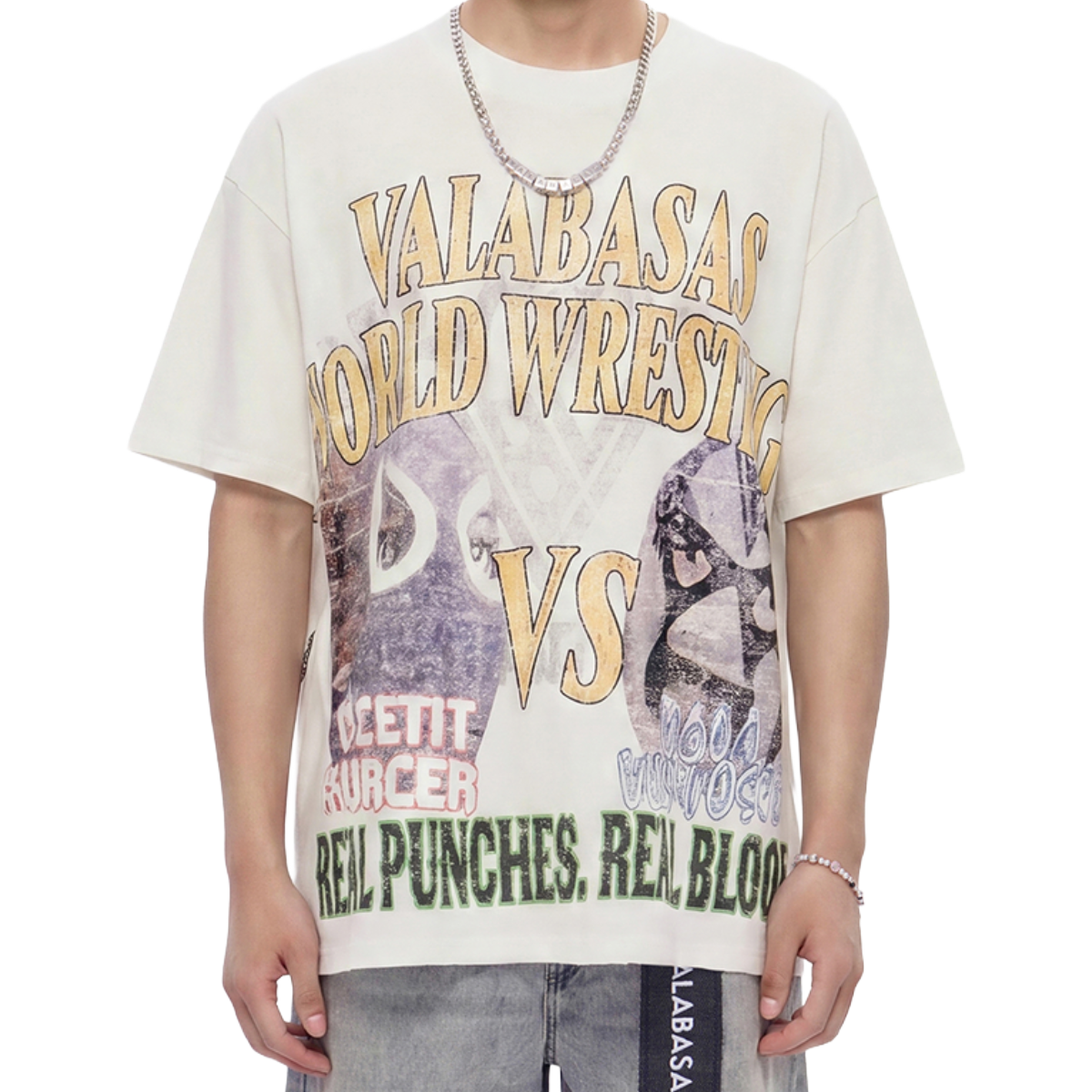 VALABASAS 'VWE' SS TEE (WHT)