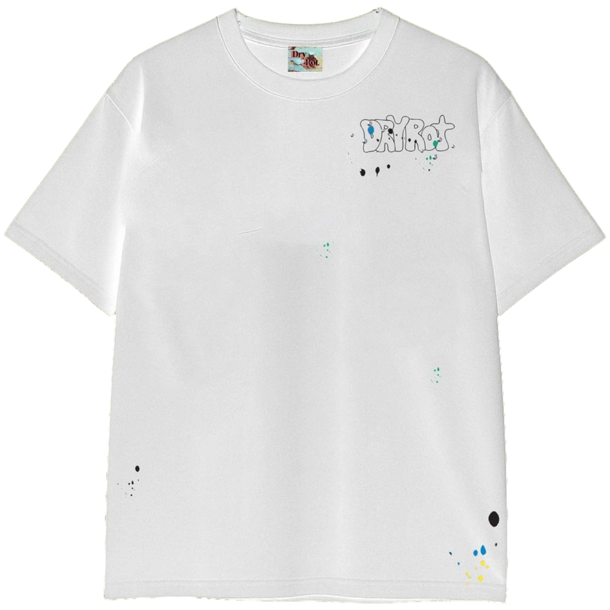 DRY ROT 'DIRTY SILO' SS TEE (WHT)