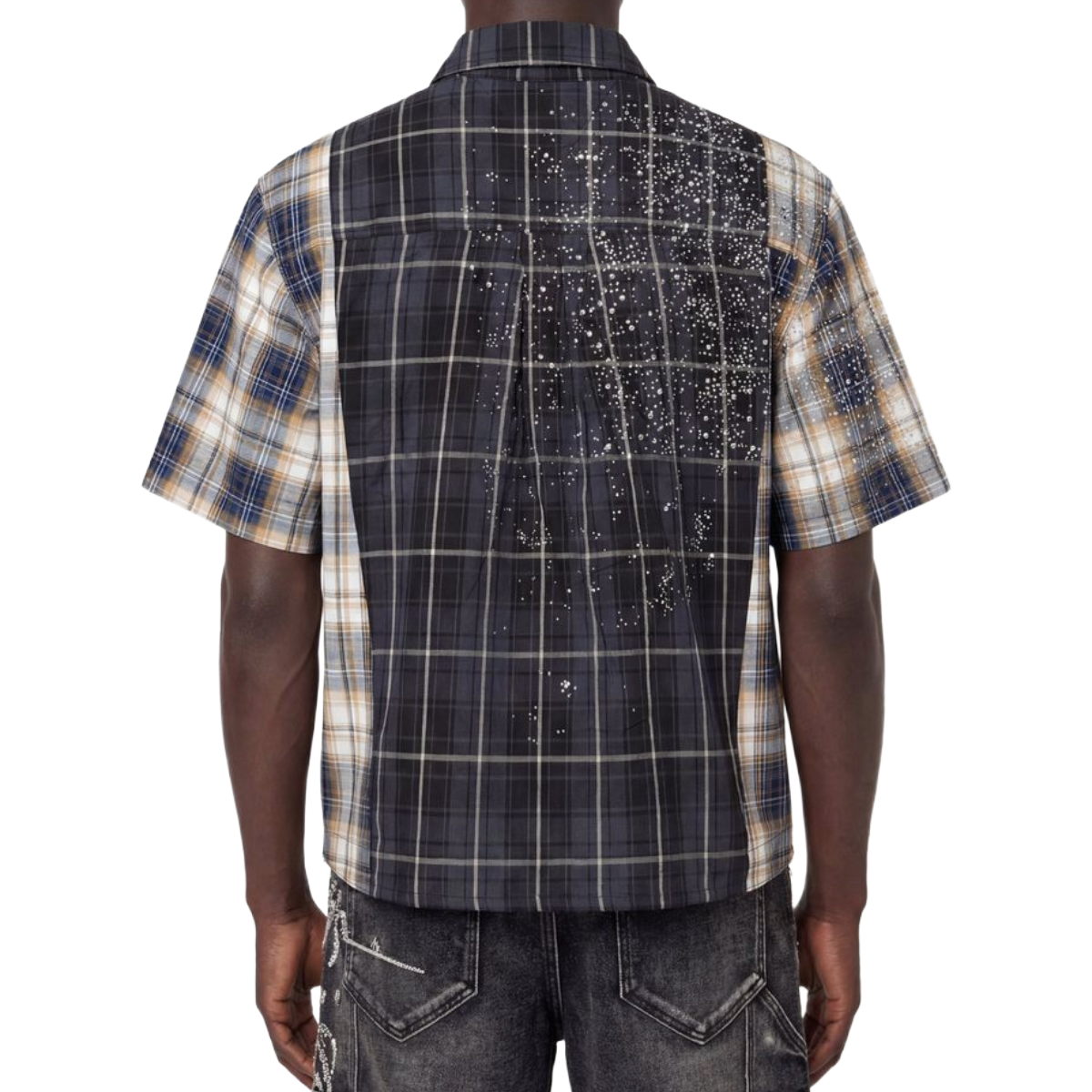 GUAPI 'NOIR' SS BUTTON UP (BLK)