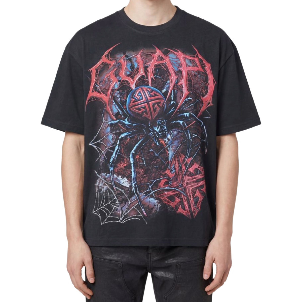 GUAPI 'SPIDER' SS TEE (BLK)