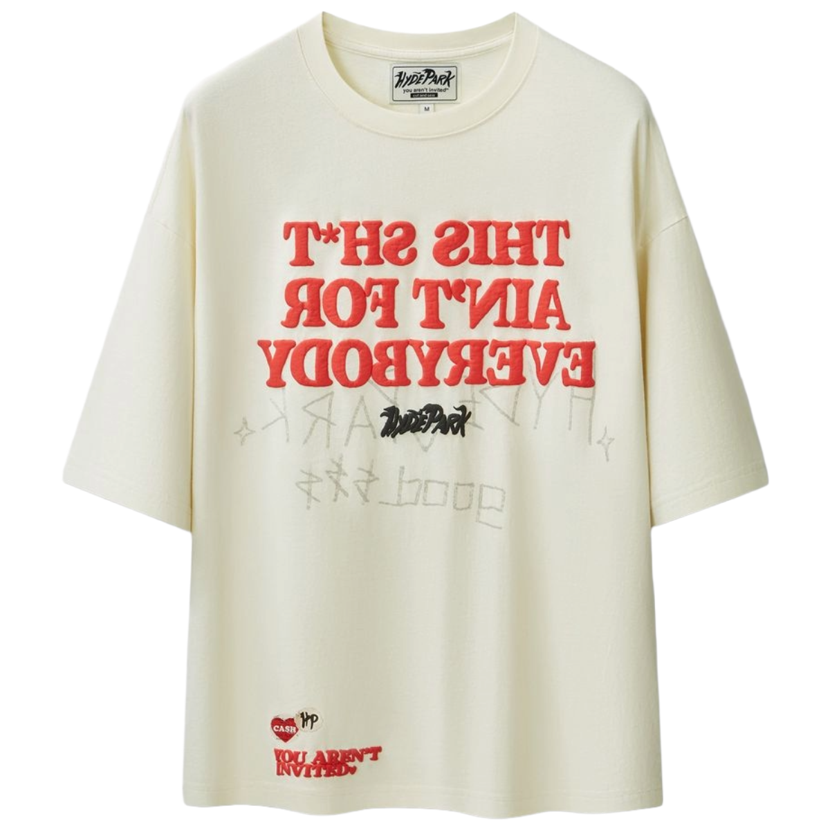 HP 'THIS SHIT AINT FOR EVERYBODY' SS TEE (CRM)