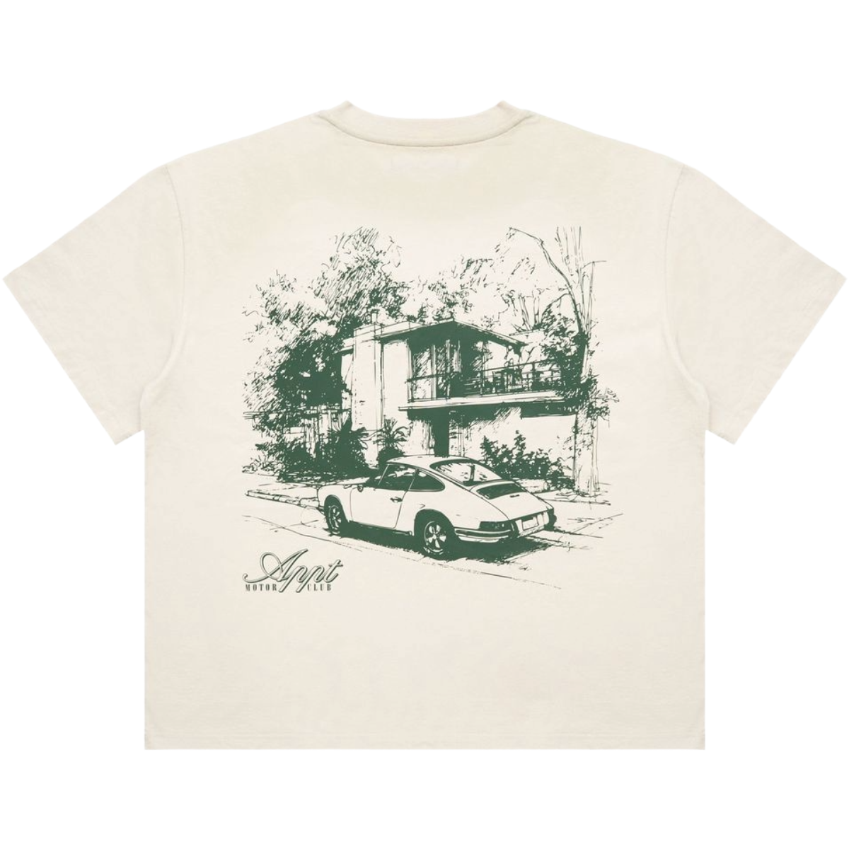 BAO 'MOTOR CLUB' SS TEE (CRM)
