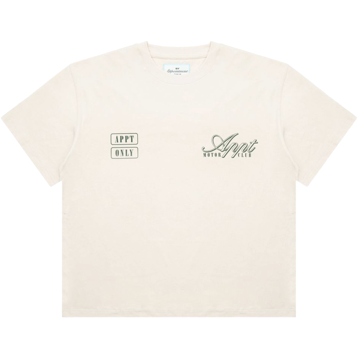 BAO 'MOTOR CLUB' SS TEE (CRM)