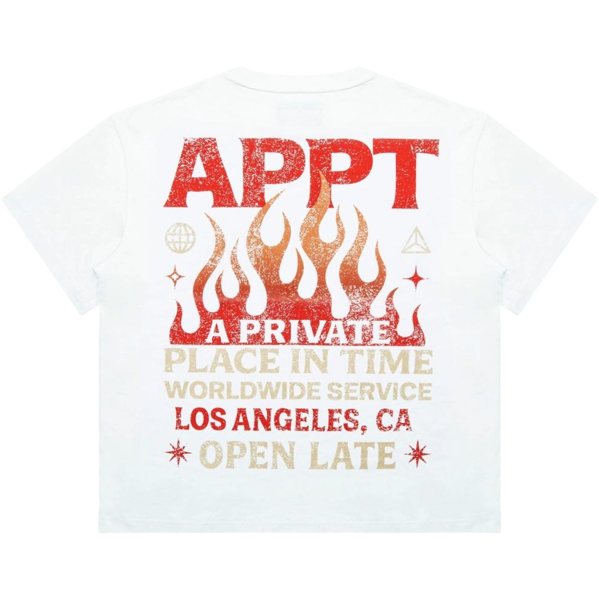 BAO 'OPEN LATE' SS TEE (WHT)