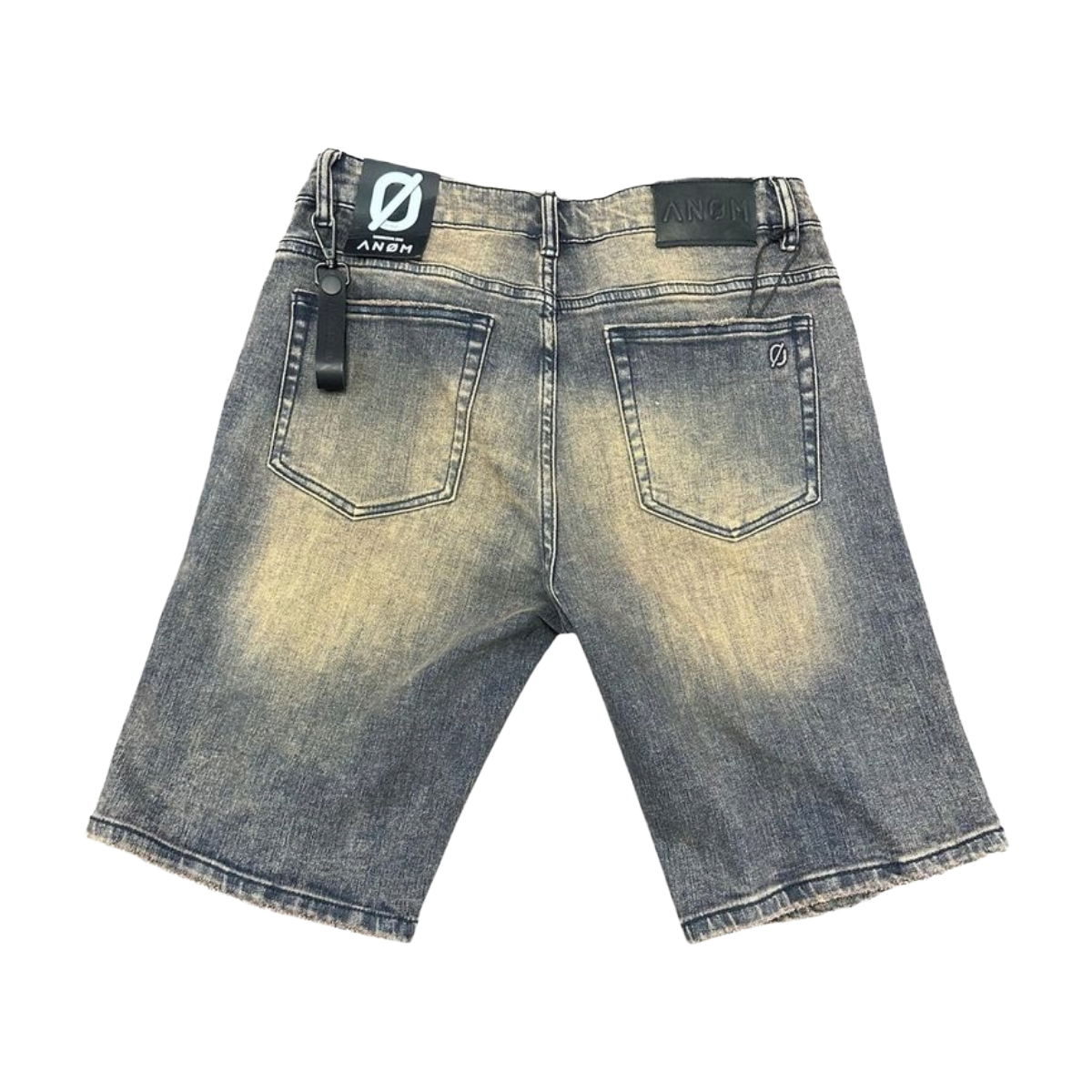 ANOM 'GHOST' DENIM SHORTS (MID VTG BLUE)