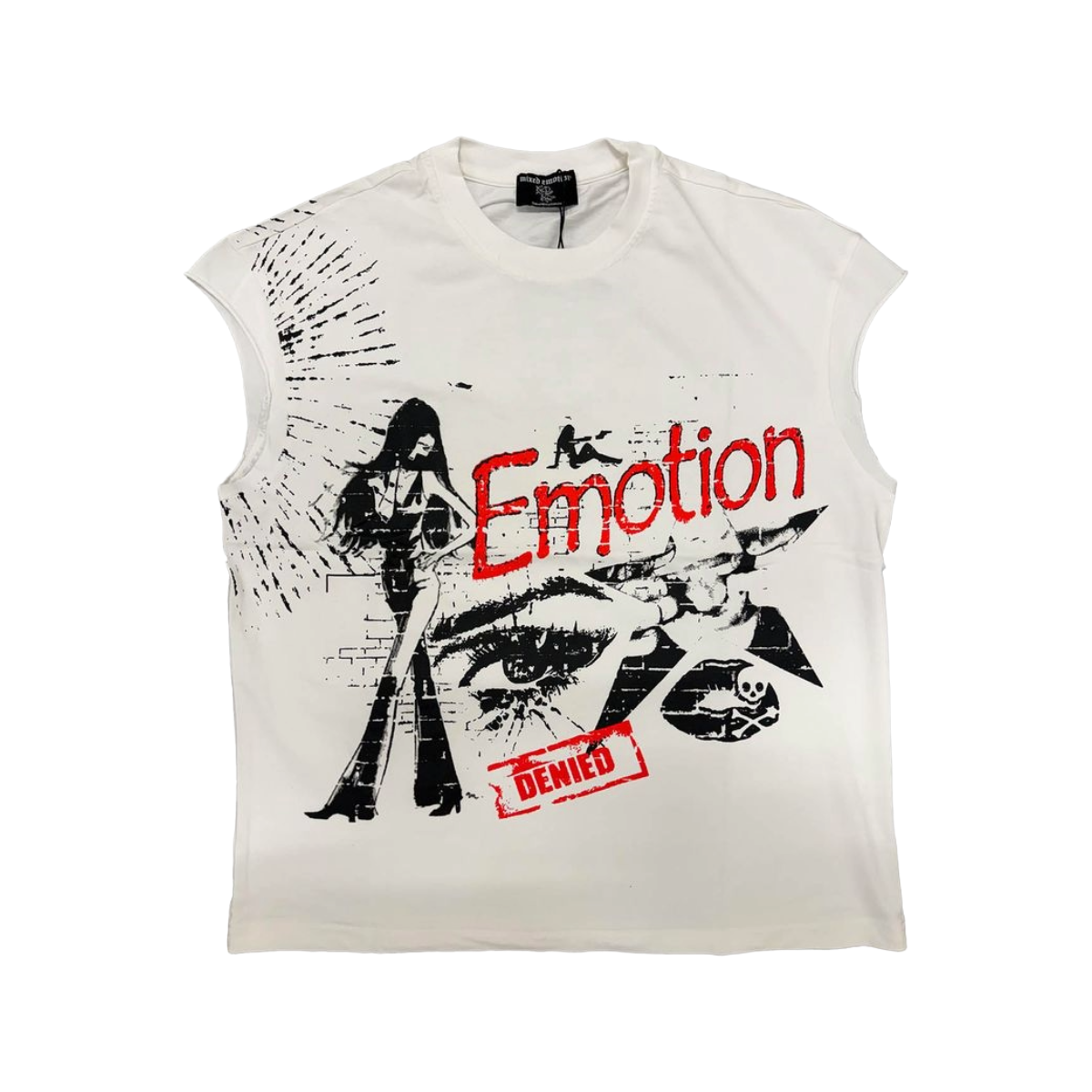 ME 'STARBOY' SLEEVELESS TEE (WHT)