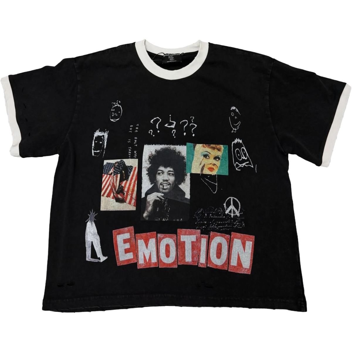 ME 'STATIC' SS TEE (BLK)